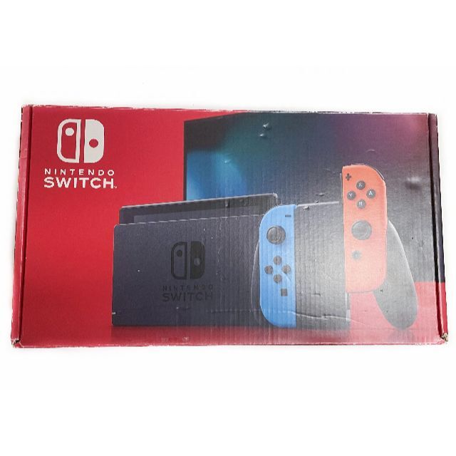 本体美品 新型 NINTENDO 任天堂 スイッチ Switch ブルーレッド - www ...