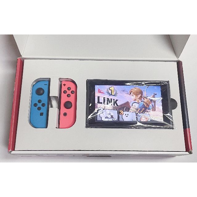 美品 新型 NINTENDO 任天堂 スイッチ Switch ブルーレッドゲームソフト/ゲーム機本体