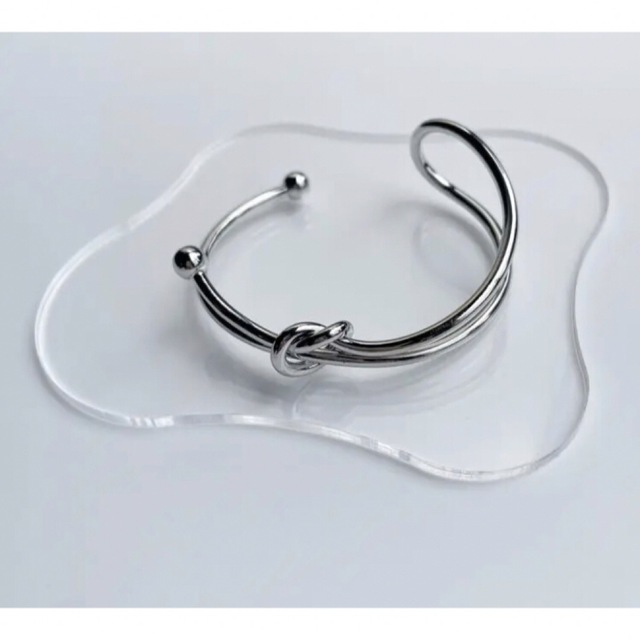 美品 silver bangle