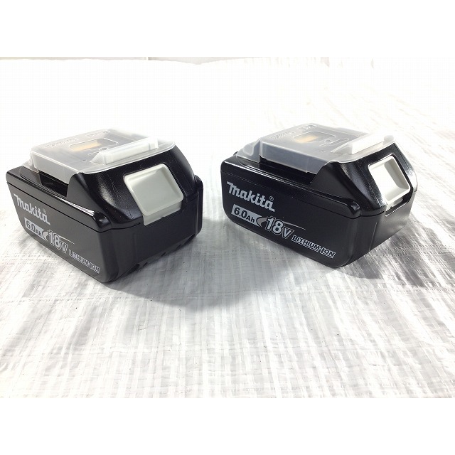 ☆未使用品2個セット☆makita マキタ 18V 6.0Ah 残量表示付 純正