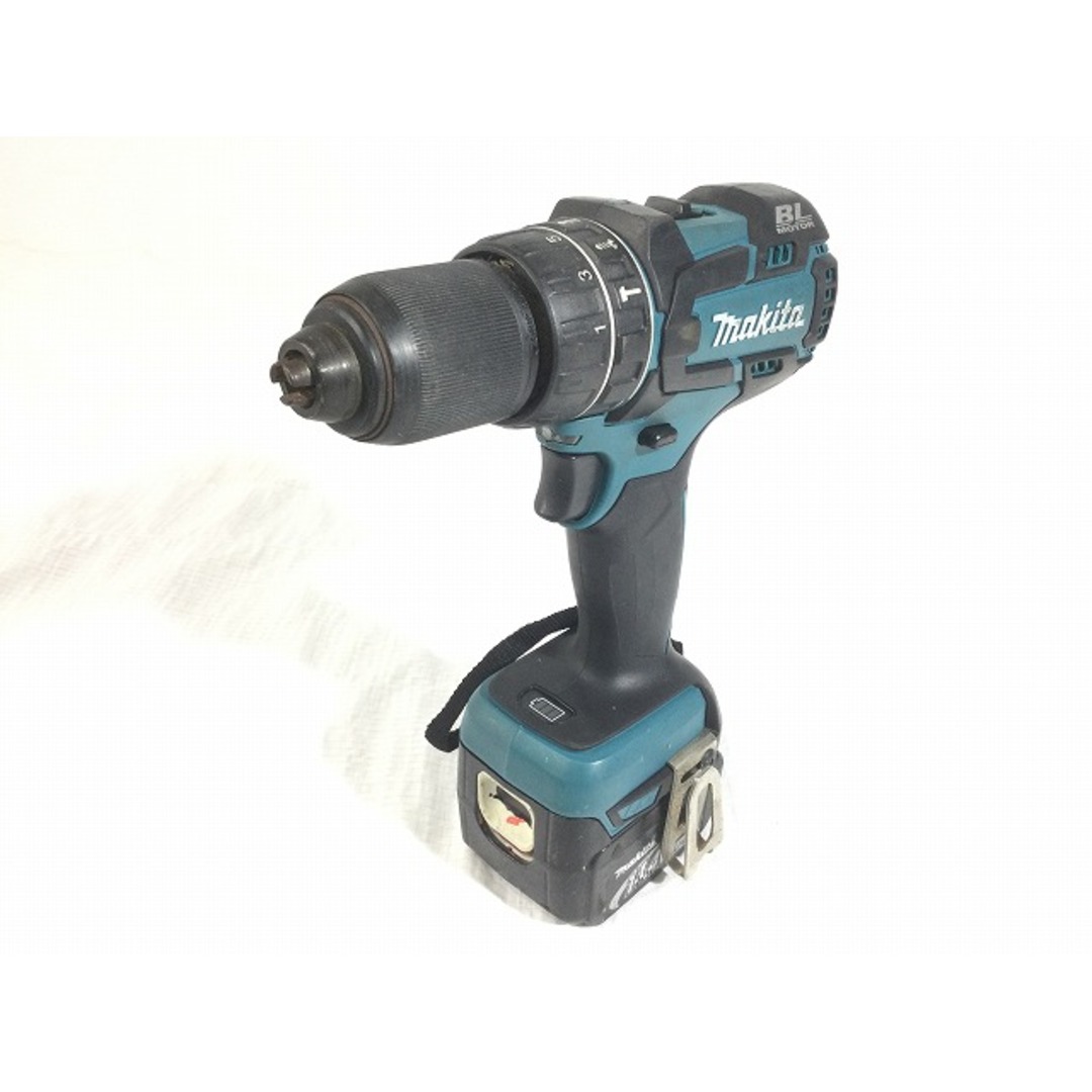 Makita(マキタ)の☆比較的綺麗☆makita マキタ 14.4V充電式ドライバドリル HP470D バッテリ2個(3.0Ah) 充電器1個 DC18RA 60320 自動車/バイクのバイク(工具)の商品写真