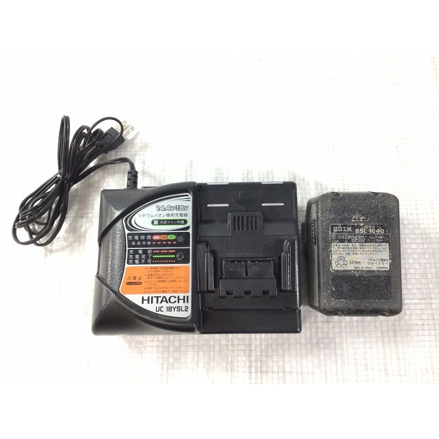 日立 - ☆中古品☆ HITACHI 日立工機 18V コードレスインパクト 日立 - ☆中古品☆ HITACHI 日立工機 18V コードレスインパクト