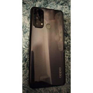 【中古】OPPO Reno5 A（SIMフリー)シルバーブラック(スマートフォン本体)