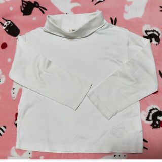 コムサデモード(COMME CA DU MODE)のコムサデモード☆100A　白　ロンT(Tシャツ/カットソー)