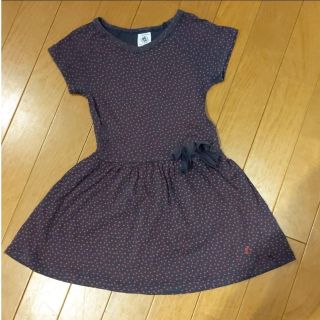 プチバトー(PETIT BATEAU)のプチバトー　半袖　ワンピース(ワンピース)