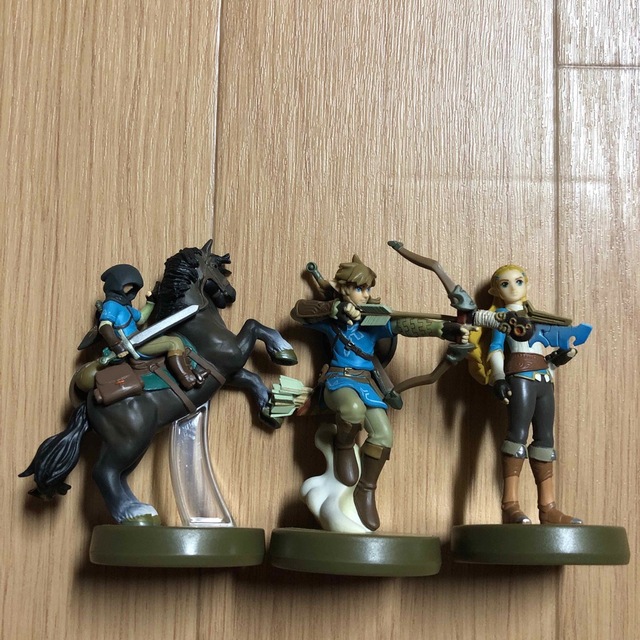 amiibo ゼルダの伝説 ゼルダ リンク 弓 リンク 騎乗