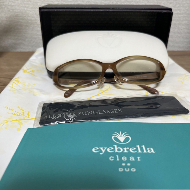 モン吉様専用eyebrella アイブレラ クリア デュオ サングラスの通販 by