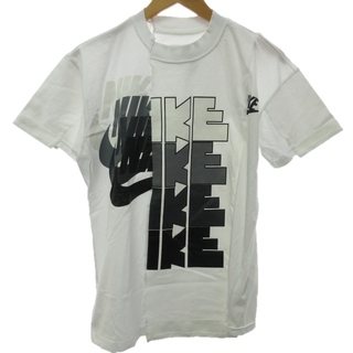 ナイキ(NIKE)のナイキ NIKE ×sacai サカイ コラボ 19AW 再構築 Tシャツ XS(Tシャツ/カットソー(半袖/袖なし))