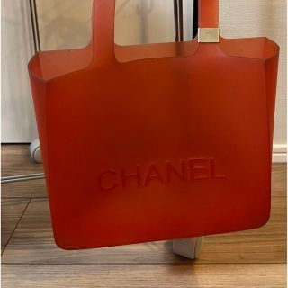 シャネル　CHANEL　クリア　ラバートートバック ラバーバッグ