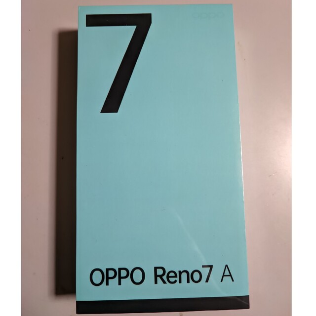 新品未使用 OPPO Reno7 A(SIMフリー版)ドリームブルー 【正規品