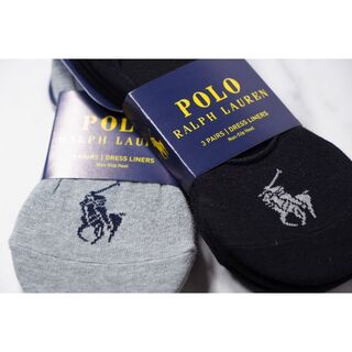 ポロラルフローレン(POLO RALPH LAUREN)のPOLOポロラルフローレンの男女兼用フットカバー【6足】（3足セット×2セット）(ソックス)