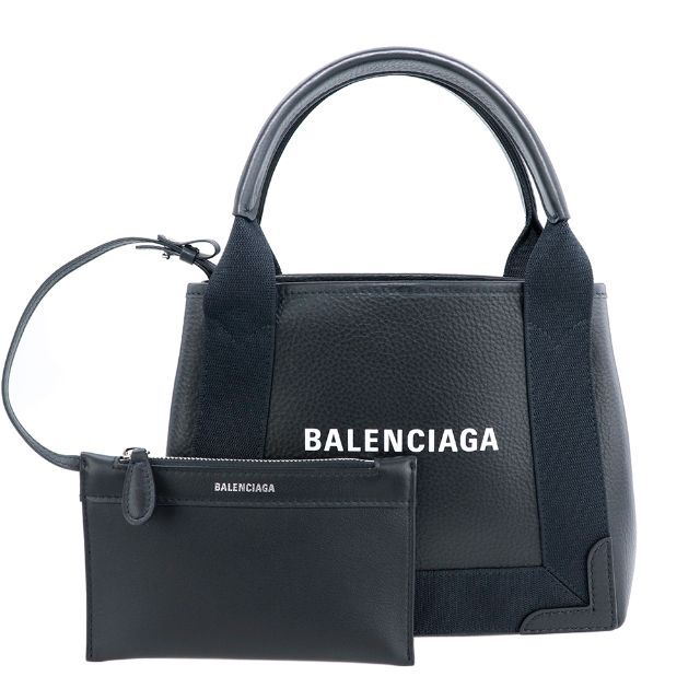 Balenciaga(バレンシアガ)のBALENCIAGA ショルダーバッグ ネイビーカバス XS レザー 本革 黒色 レディースのバッグ(ショルダーバッグ)の商品写真