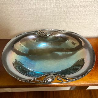 ジョージジェンセン(Georg Jensen)のジョージジェンセン　深型トレー　シルバー(テーブル用品)