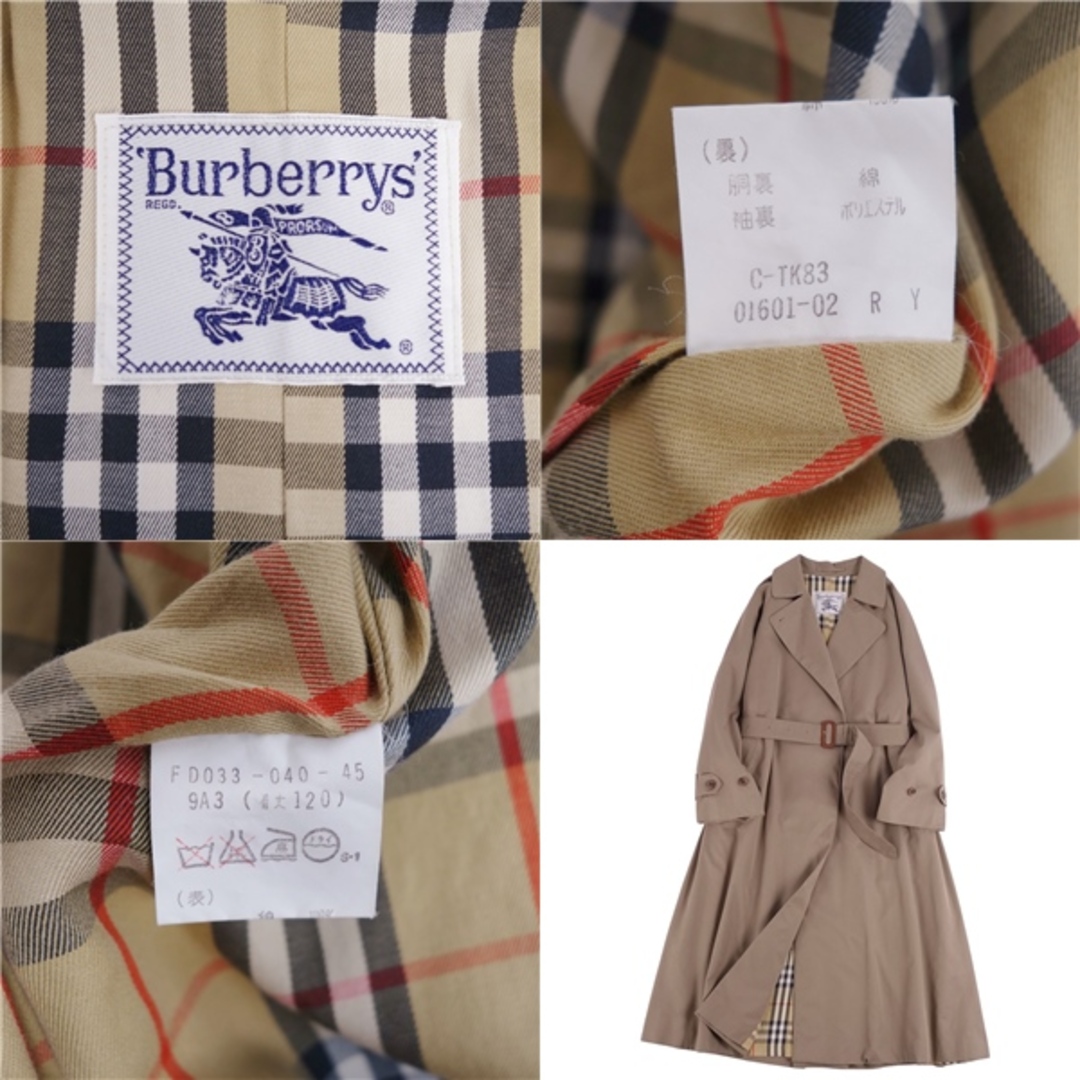 BURBERRY BLACK LABEL   美品 Vintage バーバリー Burberrys コート 一