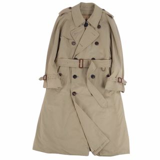 バーバリー(BURBERRY)の美品 バーバリー ロンドン BURBERRY LONDON コート トレンチコート 裏チェック ライナー付き アウター メンズ 90-165-4(M相当) カーキ(トレンチコート)