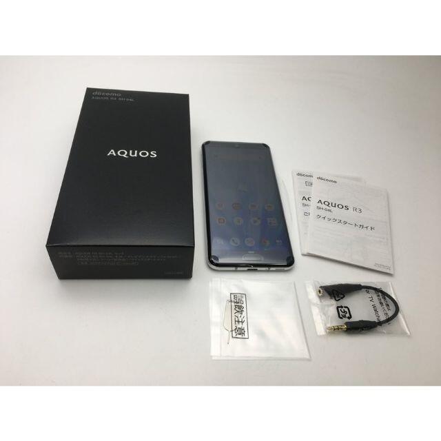 ◆SIMフリー docomo AQUOS R3 SH-04Lホワイト新品未使用スマートフォン/携帯電話