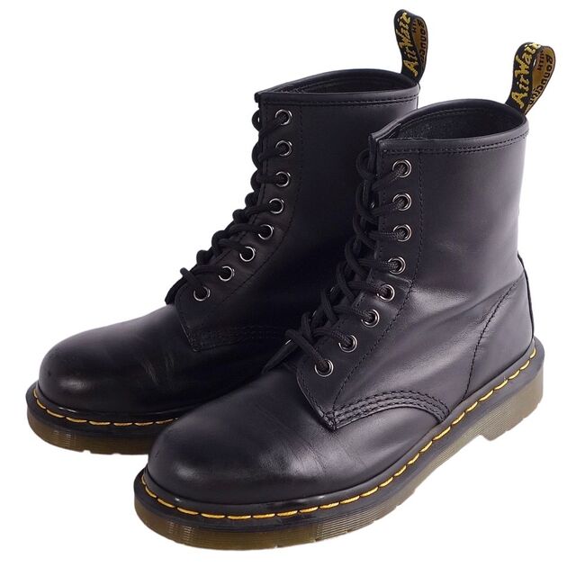 UK5ドクターマーチン Dr.Martens　ブラック 本革