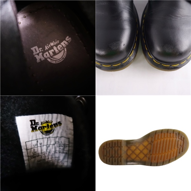 Dr.Martens(ドクターマーチン)のドクターマーチン Dr.Martens ブーツ 8ホール カーフレザー シューズ 靴 メンズ レディース UK5(24cm相当) ブラック レディースの靴/シューズ(ブーツ)の商品写真