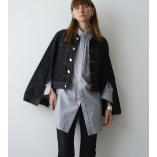 クラネ(CLANE)のBELL SLEEVE COMPACT JEAN JACKET CLANE(Gジャン/デニムジャケット)