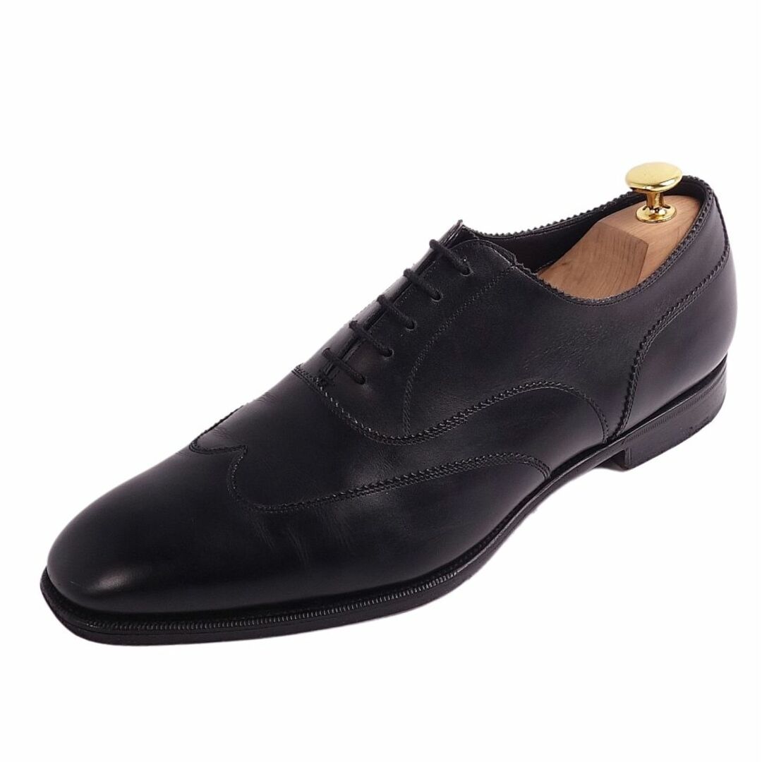 EDWARD GREEN(エドワードグリーン)のエドワード・グリーン EDWARD GREEN レザーシューズ ビューロー Beaulieu カーフレザー 革靴 メンズ イングランド製 8.5(26.5～27cm) ブラック メンズの靴/シューズ(ドレス/ビジネス)の商品写真