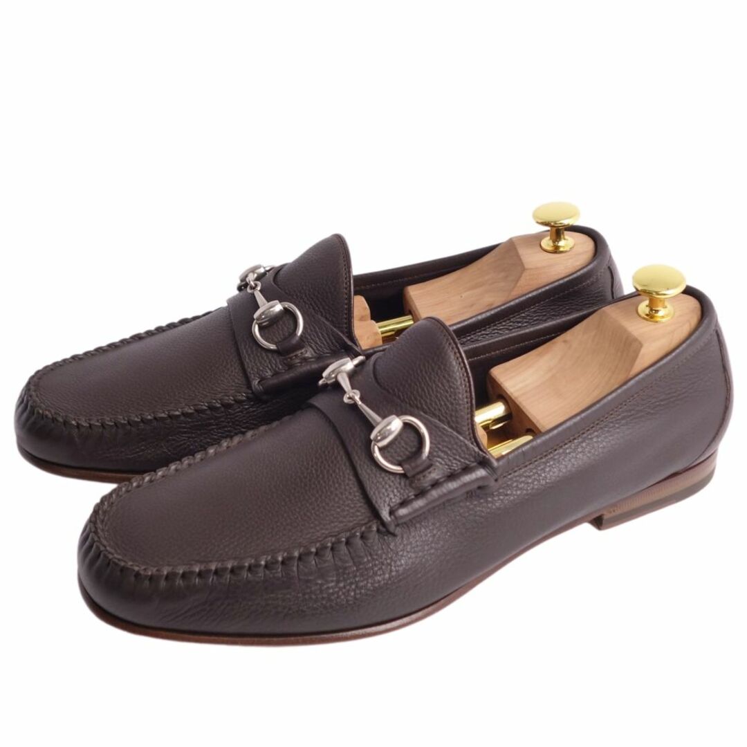Gucci - 未使用 グッチ GUCCI ローファー ホースビット カーフレザー