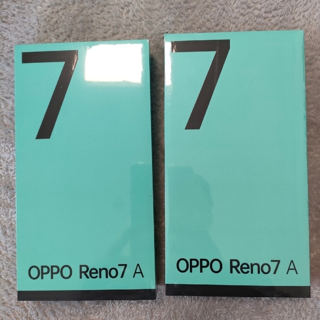 【新品未開封】OPPO Reno7A 　シムフリー