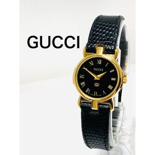 Gucci - 美品！ GUCCI グッチ 純正ベルト 電池新品 レディース腕時計