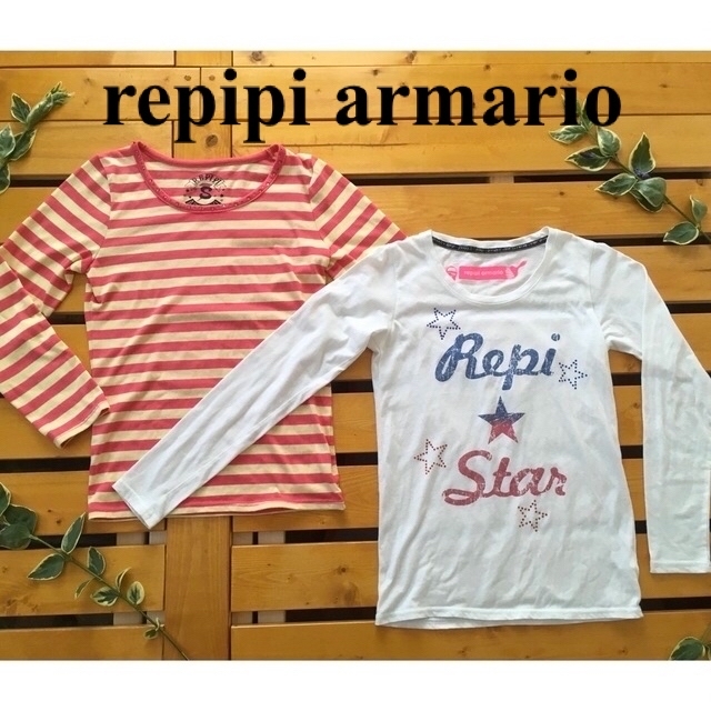 repipi armario(レピピアルマリオ)の❤️repipi armario❤️レピピ❤️☆ロンT❤️150cm/S キッズ/ベビー/マタニティのキッズ服女の子用(90cm~)(Tシャツ/カットソー)の商品写真