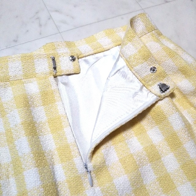 【courreges】チェック スーツ L ツーピース ジャケット スカート
