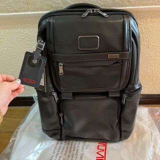 TUMI - 【未使用】TUMI alpha3 オールレザー フラップパックの通販｜ラクマ