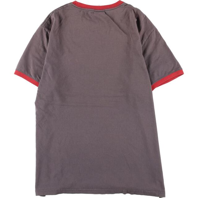 LUCKY BRAND リンガーTシャツ プリントTシャツ USA製 メンズM /eaa321220