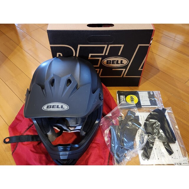 バイクBELL MX-9 MIPS MATT BRACK オフロードヘルメット