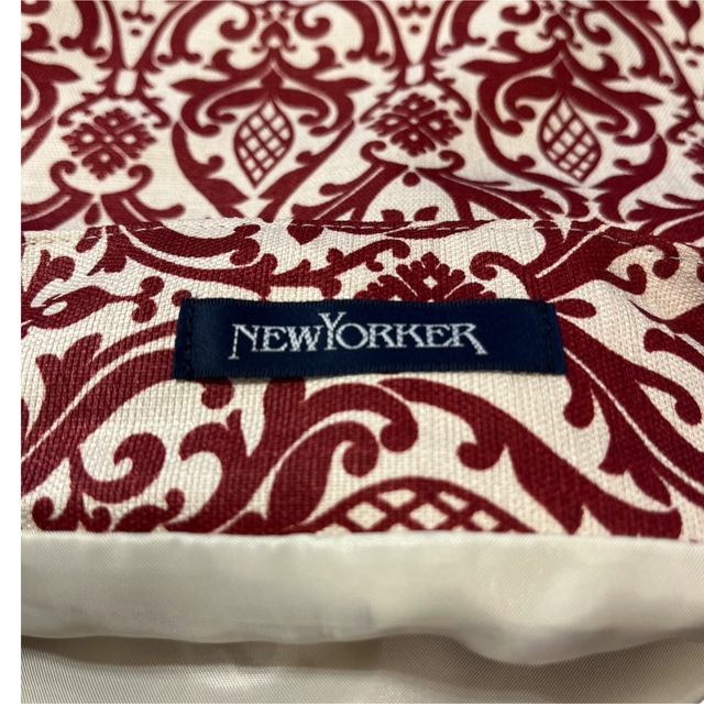 NEWYORKER(ニューヨーカー)のニューヨーカー　台形膝丈スカート　美品 レディースのスカート(ひざ丈スカート)の商品写真