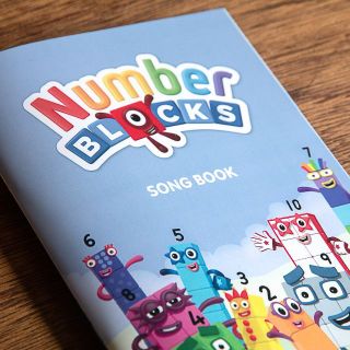 Numberblocks ペーパーバック SONG BOOK（英語）(知育玩具)