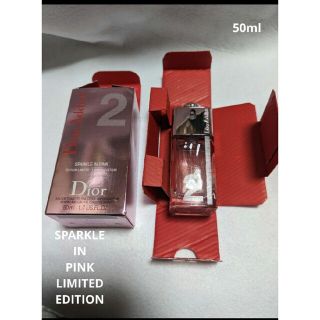 クリスチャンディオール(Christian Dior)のディオールアディクト2スパークルインピンクリミテッドエディション50ml(香水(女性用))