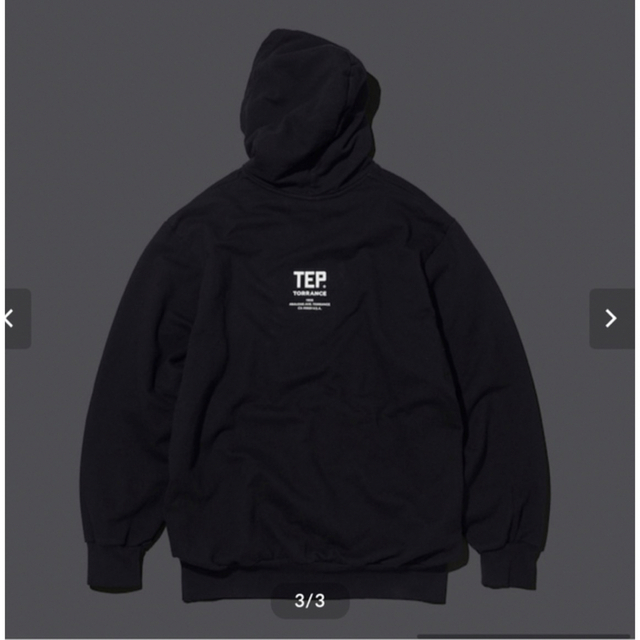 1LDK SELECT(ワンエルディーケーセレクト)のennoy スタイリスト私物 TEP HOODIE ブラック　XL メンズのトップス(パーカー)の商品写真