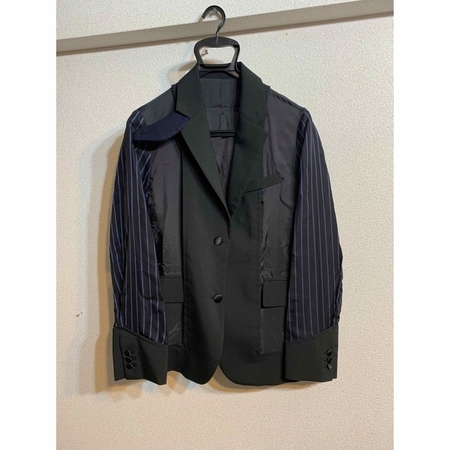 2021?新作】 カーキミリタリー Sacai/20SS/プルオーバーミリタリーSS
