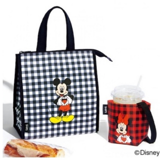 Disney - ミッキーマウス　ミニーマウス　保冷バッグ　ドリンクホルダー