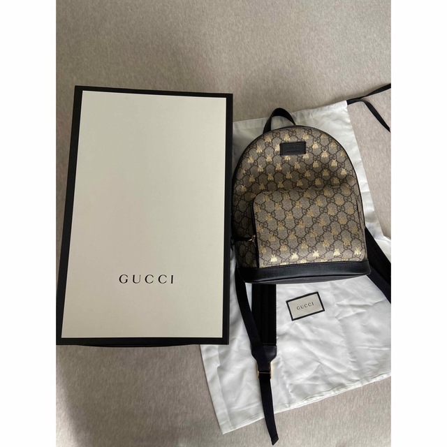 Gucci(グッチ)のバックパック リュック bee ビー GUCCI レディースのバッグ(リュック/バックパック)の商品写真