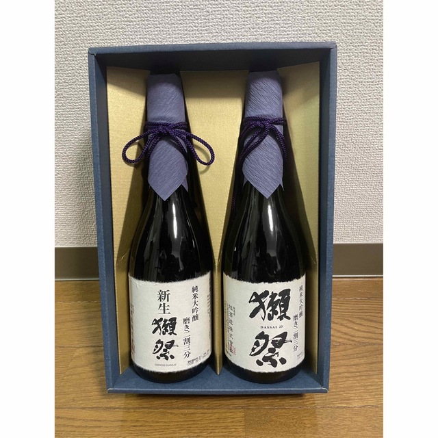 獺祭 飲み比べ 純米大吟醸 磨き二割三分+新生獺祭 純米大吟醸 磨き二割三分のサムネイル