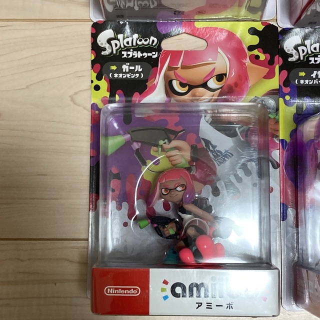 amiibo ガール　ネオンピンク