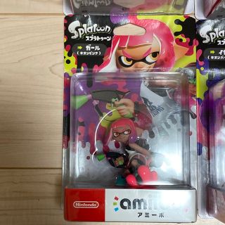 ニンテンドウ(任天堂)のamiibo ガール　ネオンピンク(その他)