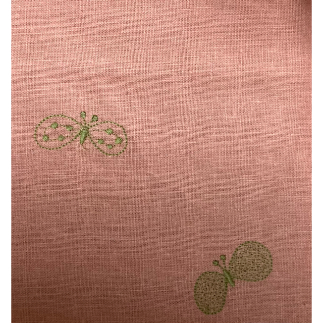 mina perhonen(ミナペルホネン)のミナペルホネン choucho ピンク ハンドメイドの素材/材料(生地/糸)の商品写真