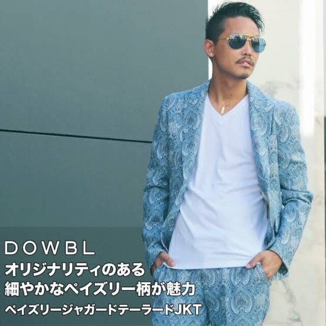 DOWBL ペイズリー柄セットアップ  美品