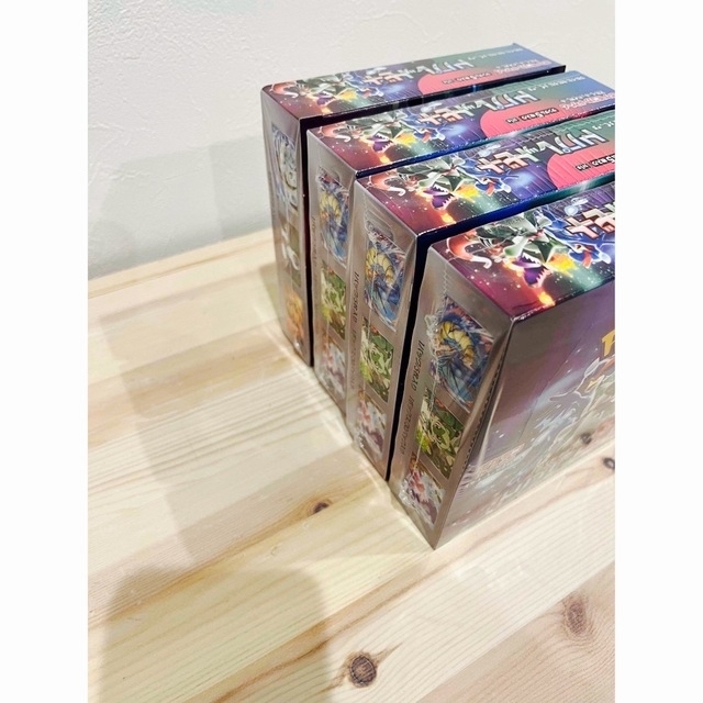 ポケモンカード トリプレットビート box 4ボックス シュリンク付き
