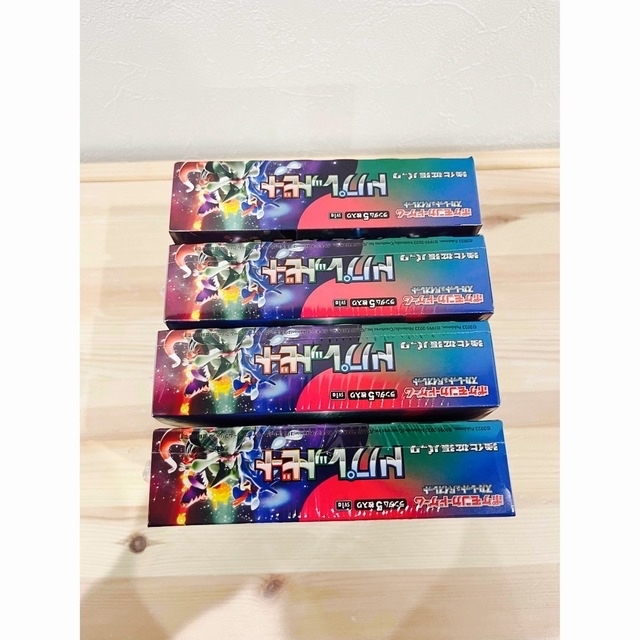 ポケモンカード トリプレットビート box 4ボックス シュリンク付き