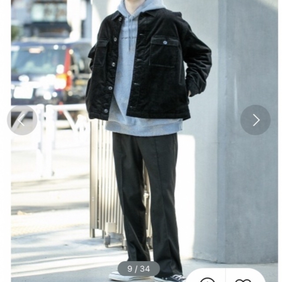 RAGEBLUE(レイジブルー)の美品　レイジブルー　CPO サーモジャケット　コーデュロイ メンズのジャケット/アウター(ブルゾン)の商品写真