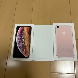 アイフォーン(iPhone)のiPhone 空箱　付属品無し(スマートフォン本体)