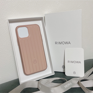 RIMOWA - RIMOWA リモワ iPhone 12 & 12 Pro ケース アルミニウムの 
