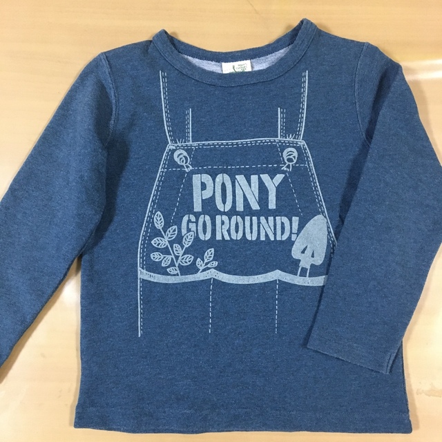 PONY GO ROUND(ポニーゴーラウンド)のポニーゴーラウンド  トレーナーカットソー S キッズ/ベビー/マタニティのキッズ服男の子用(90cm~)(Tシャツ/カットソー)の商品写真